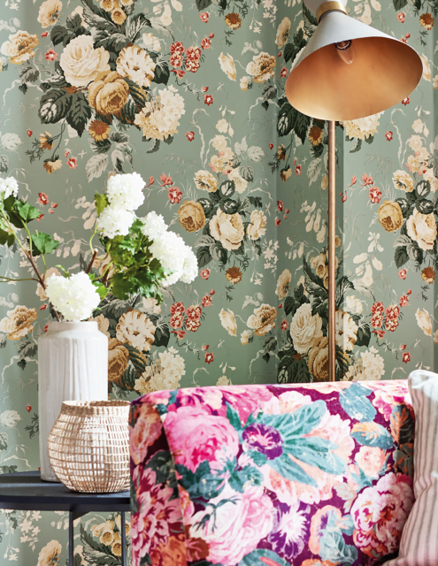 Floral interior close up